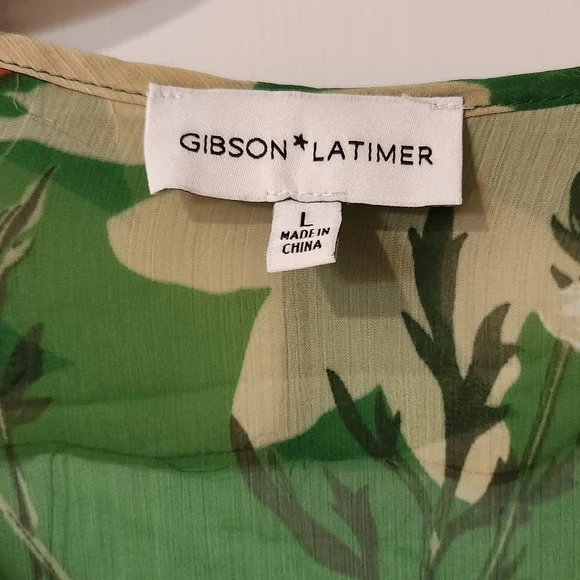 Gibson Latimer large blouse floral - Picture 5 of 5